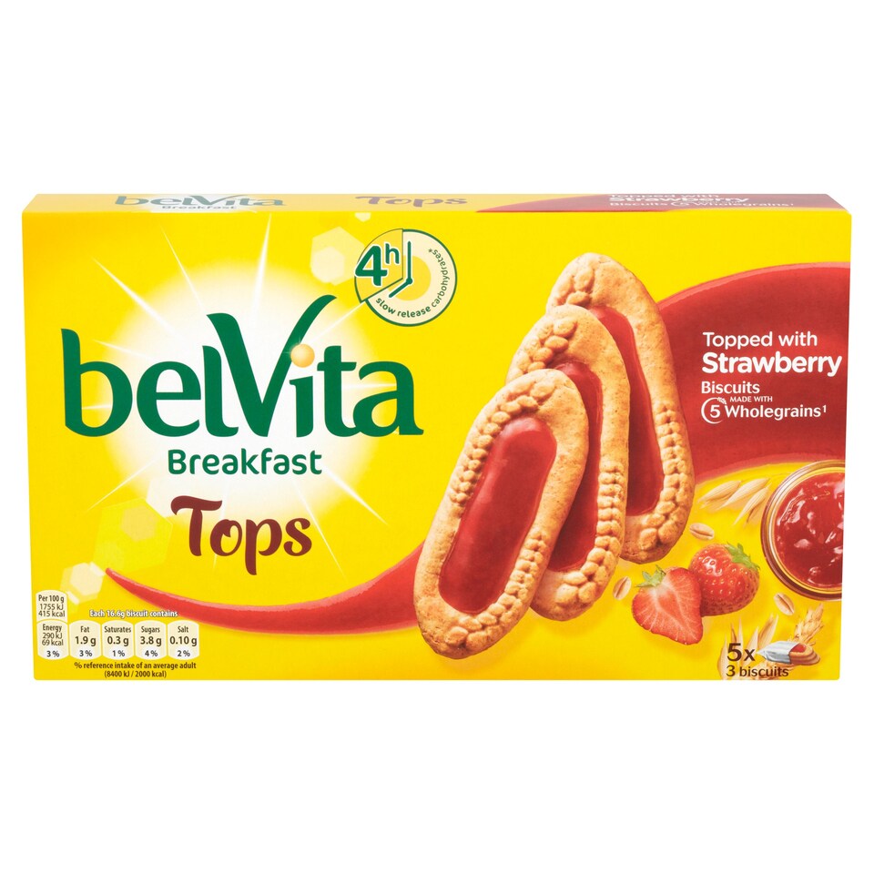 image 1 of Belvita Tops Strawberry Jam 250G