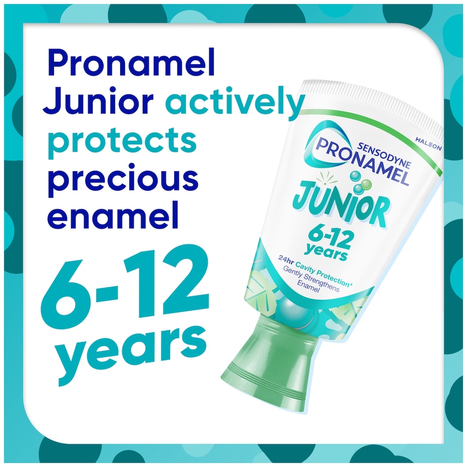 image 1 of Sensodyne Pronamel Junior 6-12 Years Toothpaste Bubble Mint 50 ml