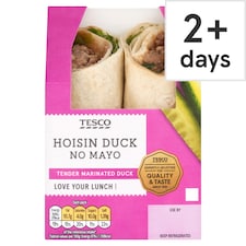 Tesco Hoisin Duck Wrap