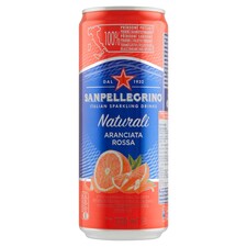 Sanpellegrino Naturali Aranciata Rossa Alcohol-Free Sparkling Drink 330 ml