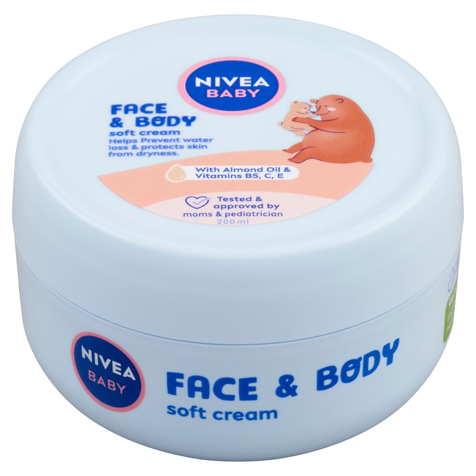 image 1 of Nivea Baby Face & Body Cream 200 ml