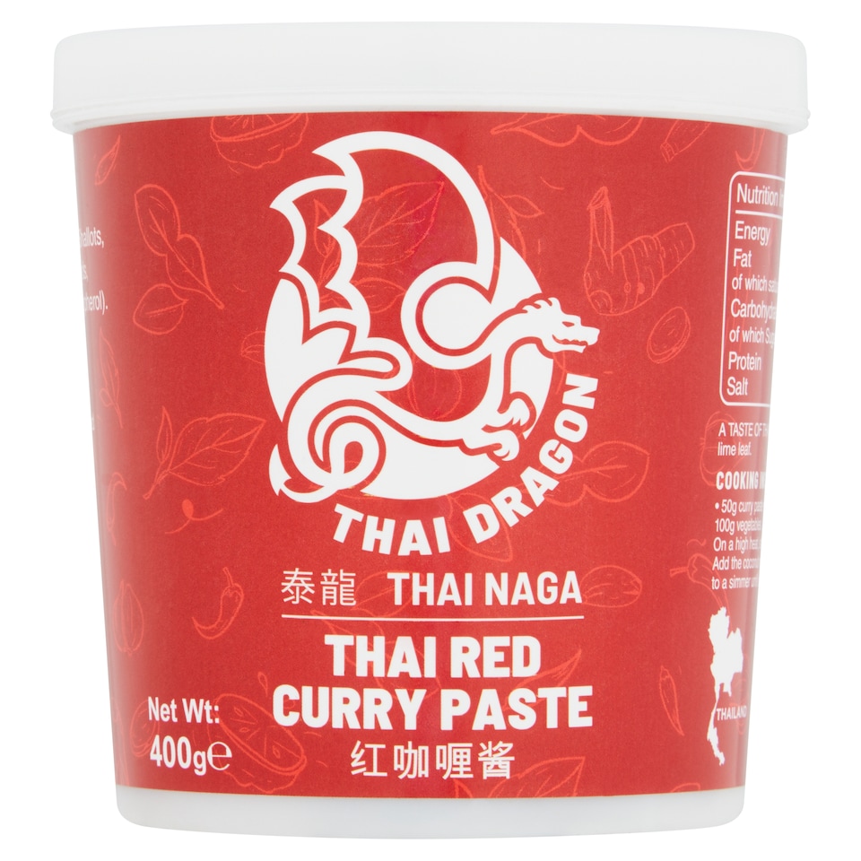 Thai Dragon Red Curry Paste 400G