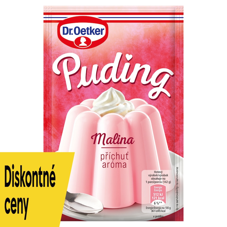 Dr. Oetker Pudding Raspberry Aroma 38 g