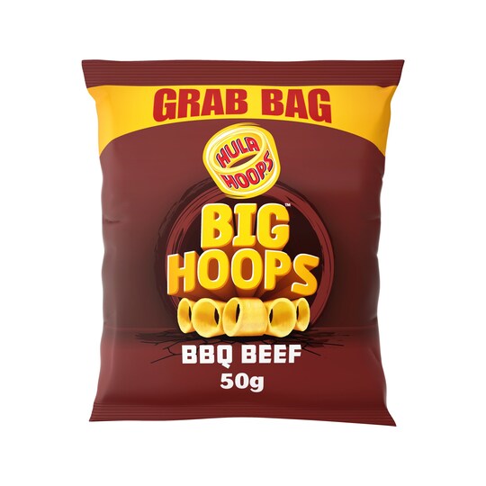 image 1 of Hula Hoops Bbq Grab Bag 50G