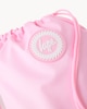 image 2 of Hype Drawstring Bag in Pink
