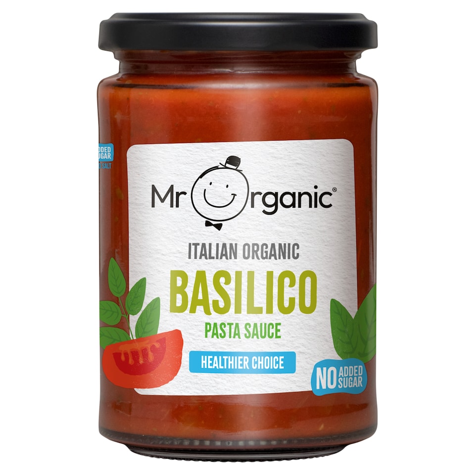 Mr Organic Basilico Pasta Sauce 350g