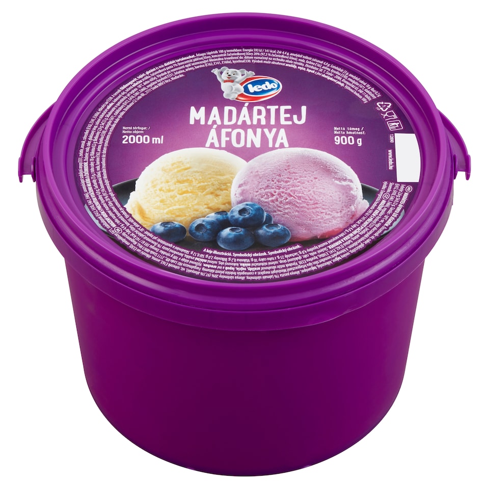 image 1 of Ledo Floating Islands and Blueberry Flavoured Ice Cream 2000 ml