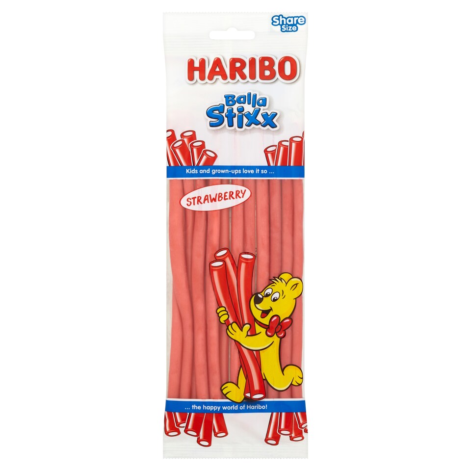 Haribo Strawberry Balla Stixx 160G