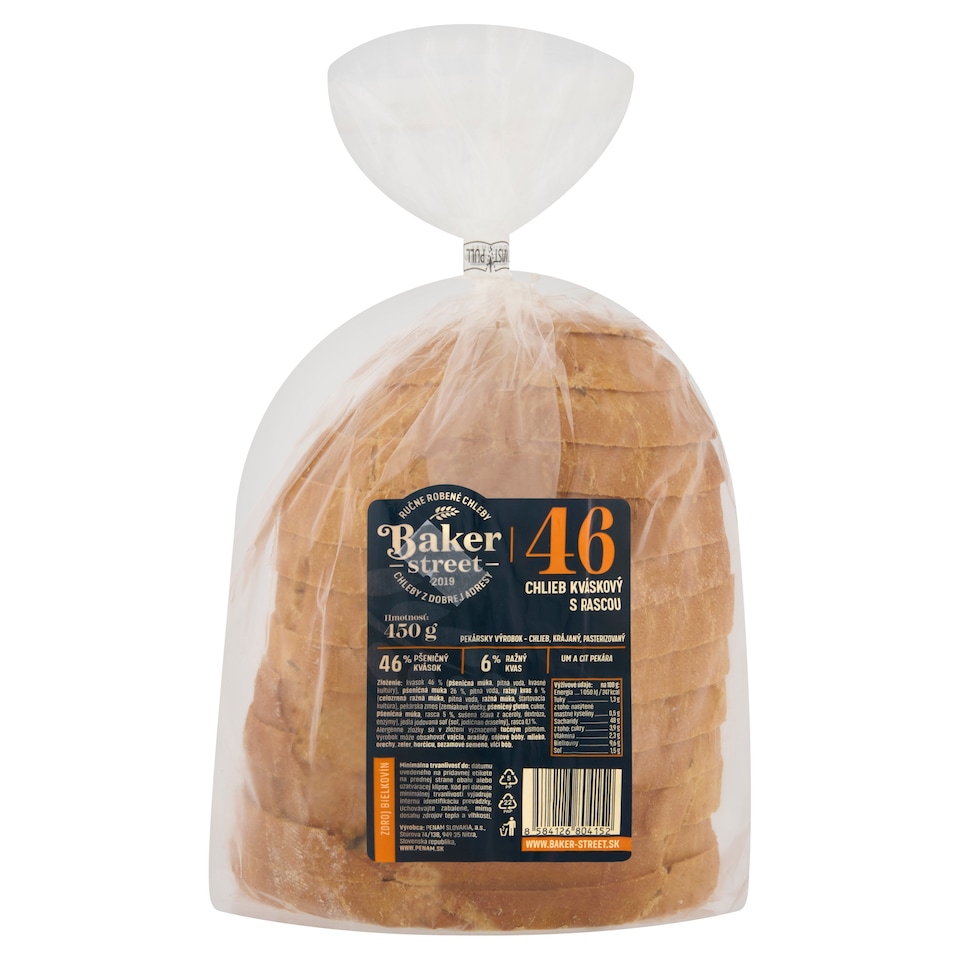 obrázok 1 z Baker Street Chlieb kváskový s rascou 450 g