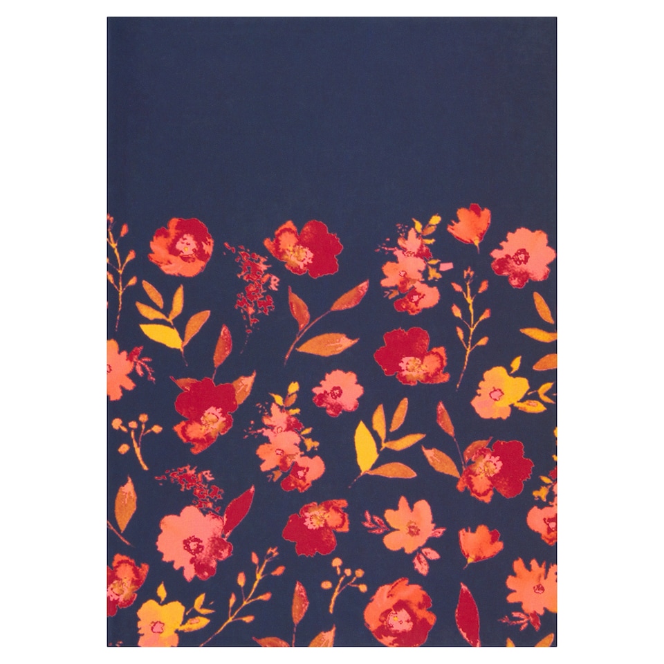 Woodvale Blue Floral A6 Notebook