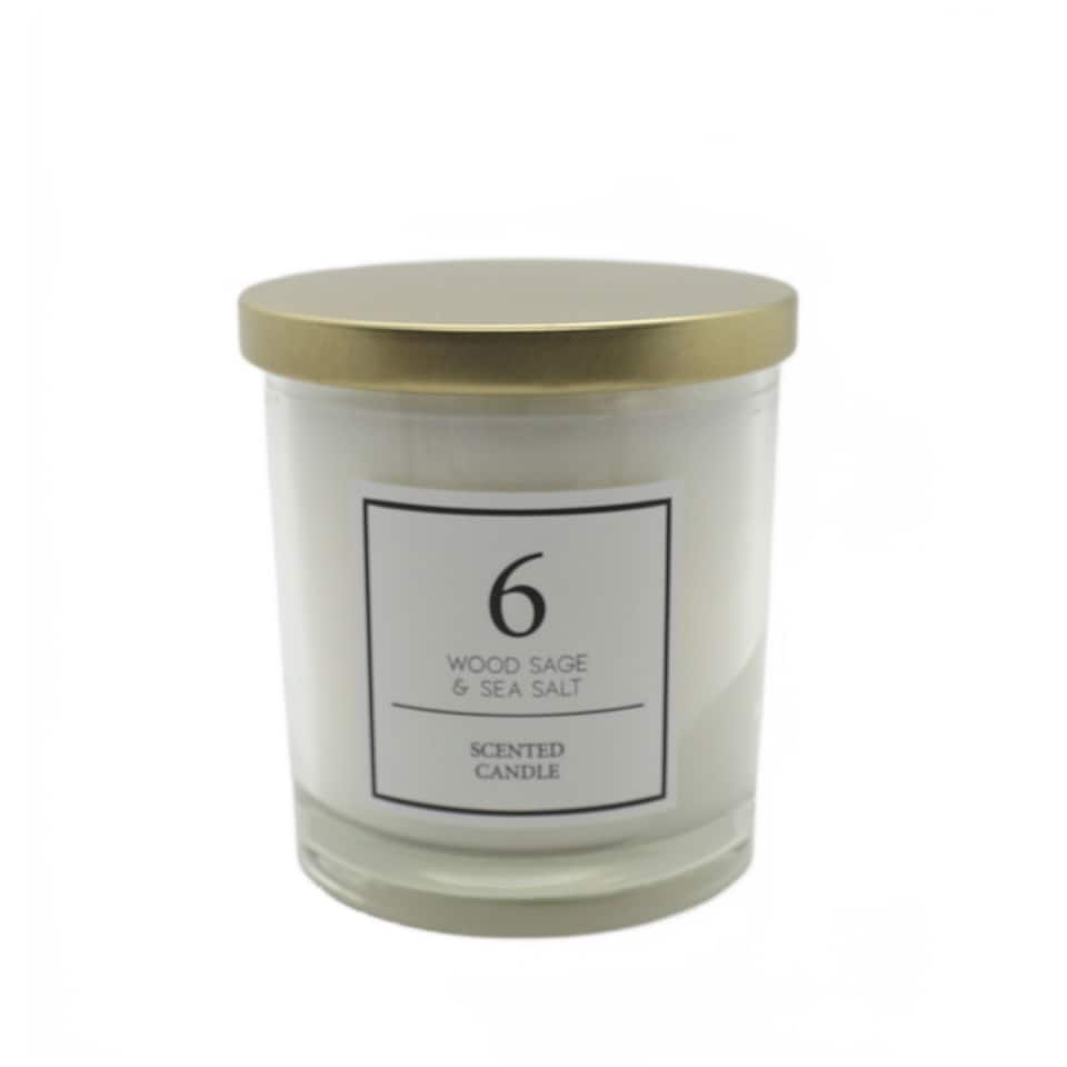 F&F Home Timeless Wood Sage & Sea Salt Scented Candle 300g