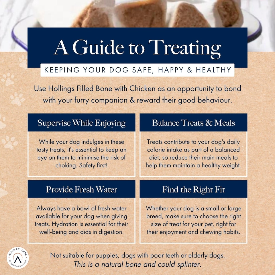 image 1 of Hollings Filled Bone with Chicken 