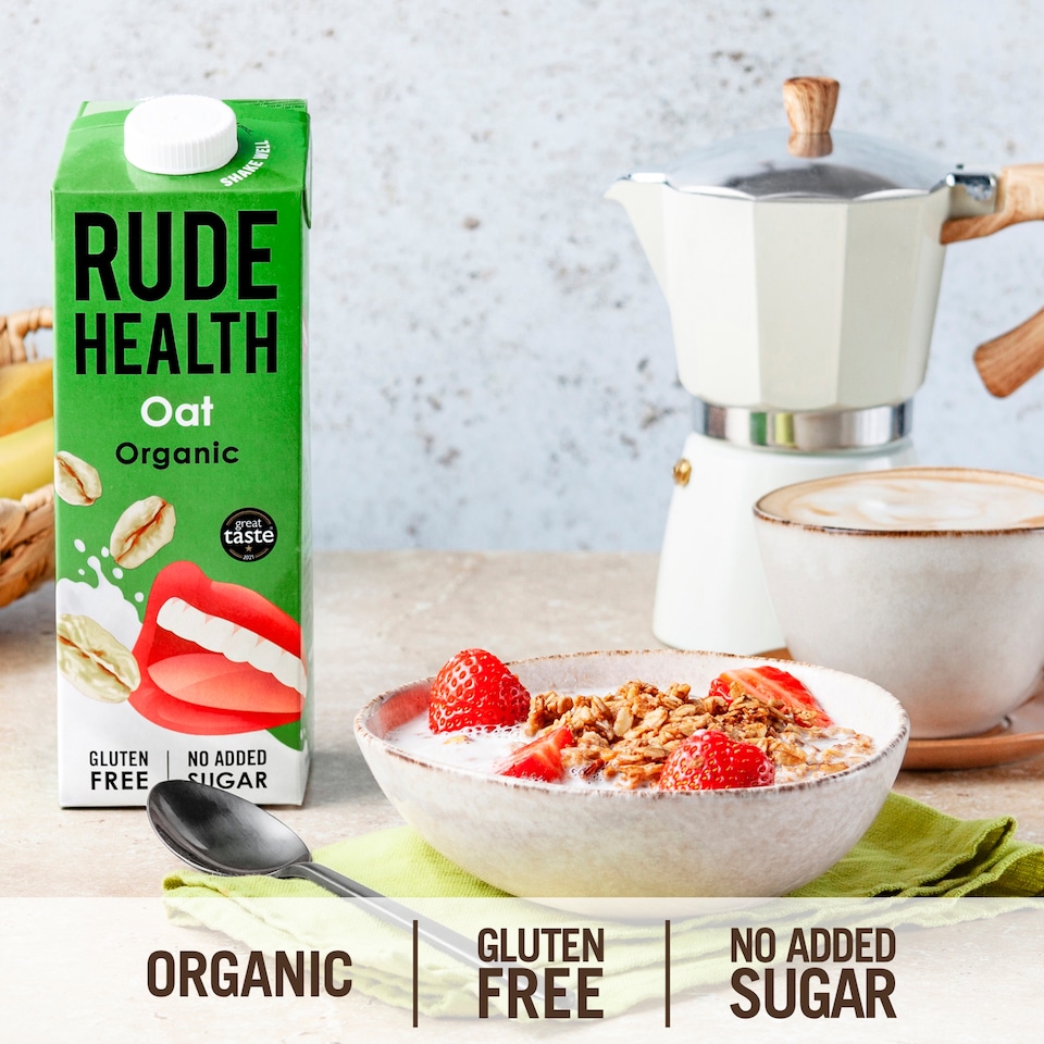 image 1 of Rude Health Organic Oat Drink 1L