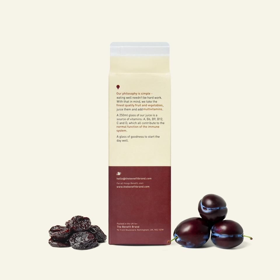 image 1 of Benefit 100% Prune Juice 1Litre