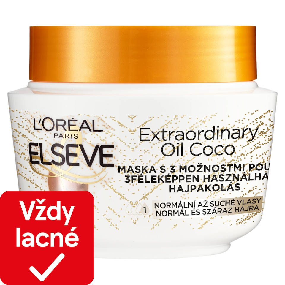 L'Oréal Paris Elseve Extraordinary Oil Coco maska, 300 ml