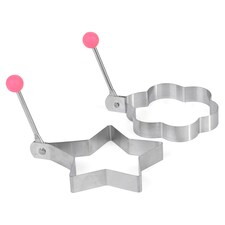 Salter Stainless Steel Mould Set 2Pc