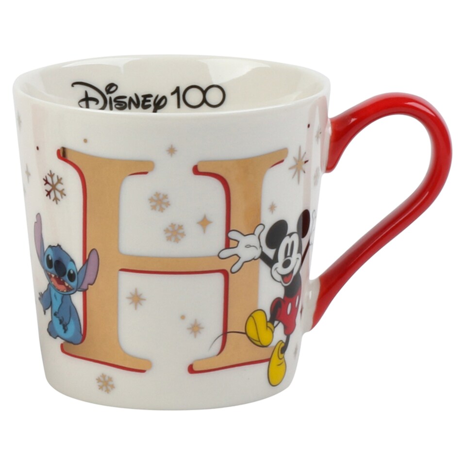 Tesco Disney 100 Alphabet Mug H
