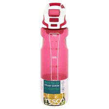 Tesco Infuser Bottle Pink 750Ml