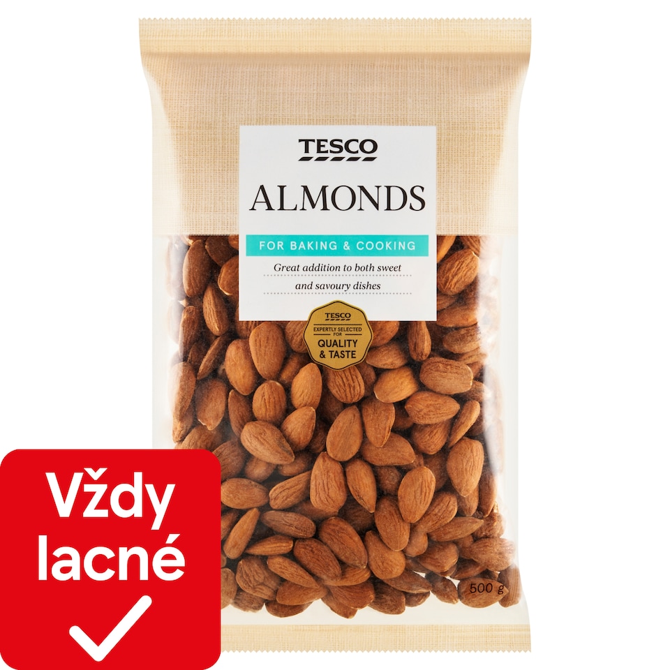 Tesco Mandle jadrá 500 g