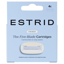 ESTRID BODY Five Blade Cartridges 4 pack
