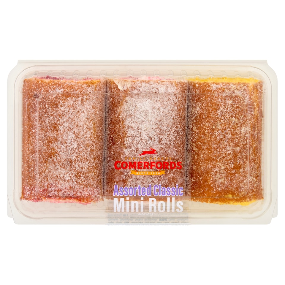 Comerfords Assorted Classic Mini Rolls 265g
