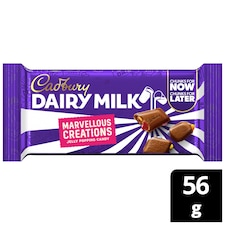 Cadbury Dairy Milk Marvellous Creation Jelly Popping Candy 56g