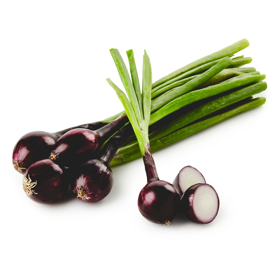 Tesco Spring Red Onion Bunch