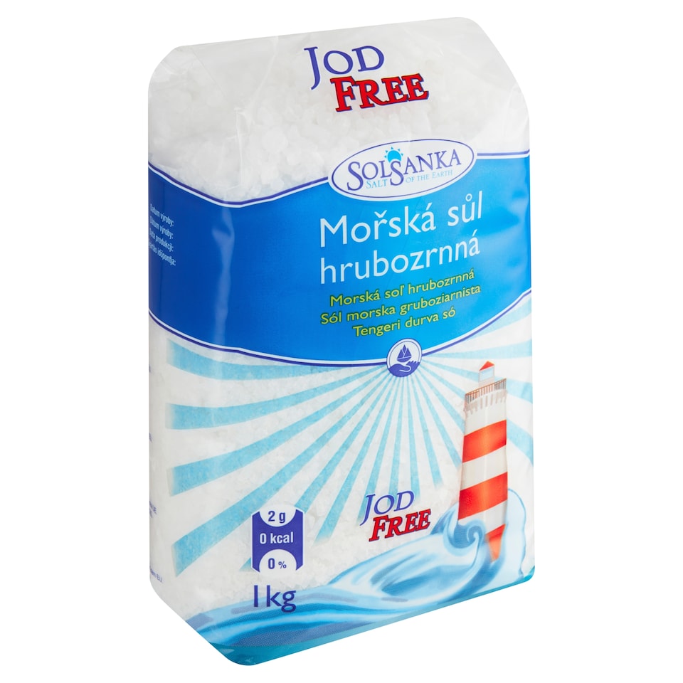 Obrázek 1 pro produkt Solsanka Mořská sůl hrubozrnná 1kg