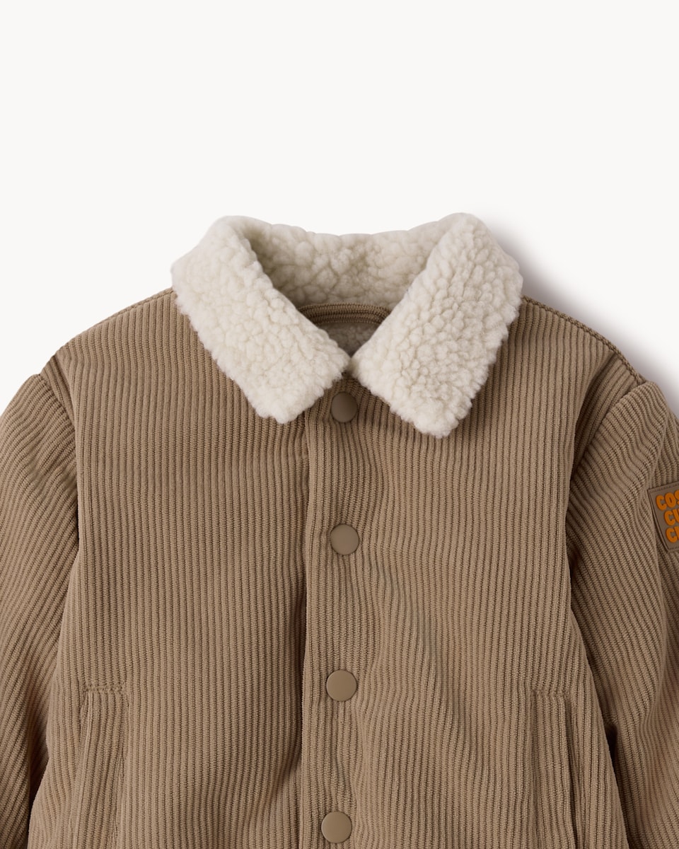 image 1 of F&F Baby Corduroy Jacket in Brown