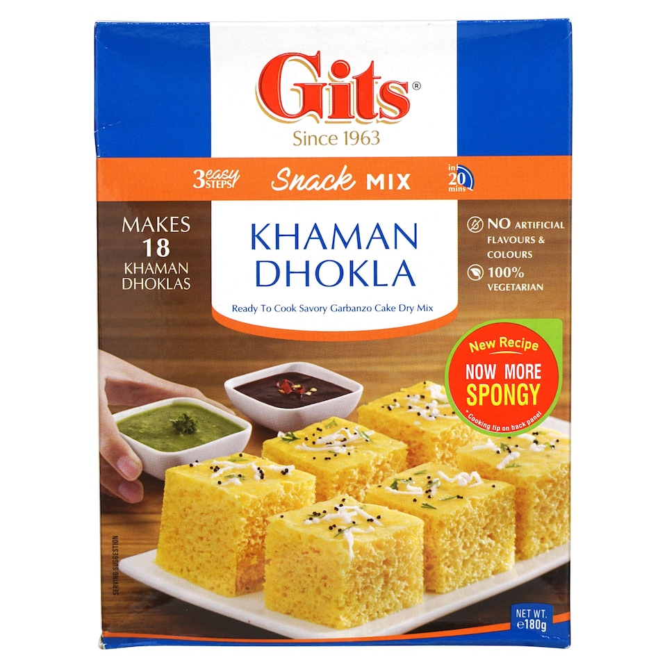 GITS             KHAMAN DHOKLA    MIX 180G        