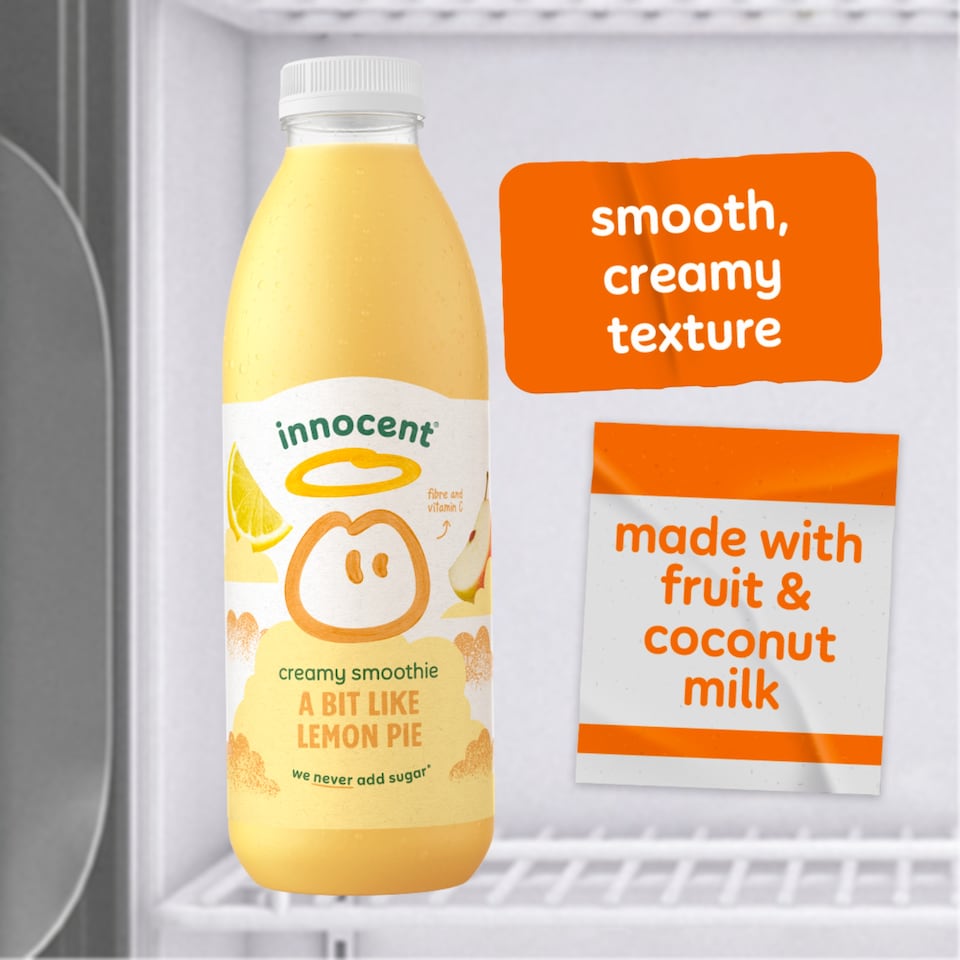 image 1 of innocent A Bit Like Lemon Pie Creamy Smoothie 750ml