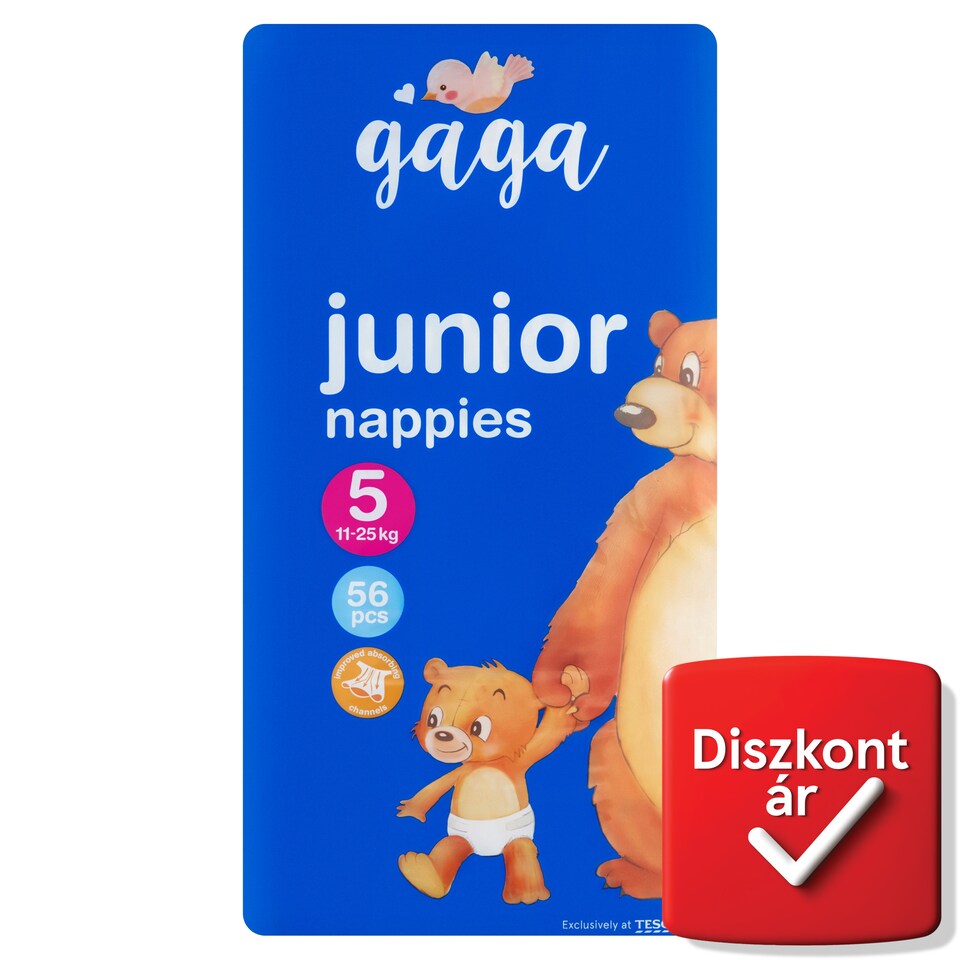 Gaga 5 Junior 11-25 kg pelenka 56 db  1. kép