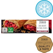 Tesco Berry Strudel 600G