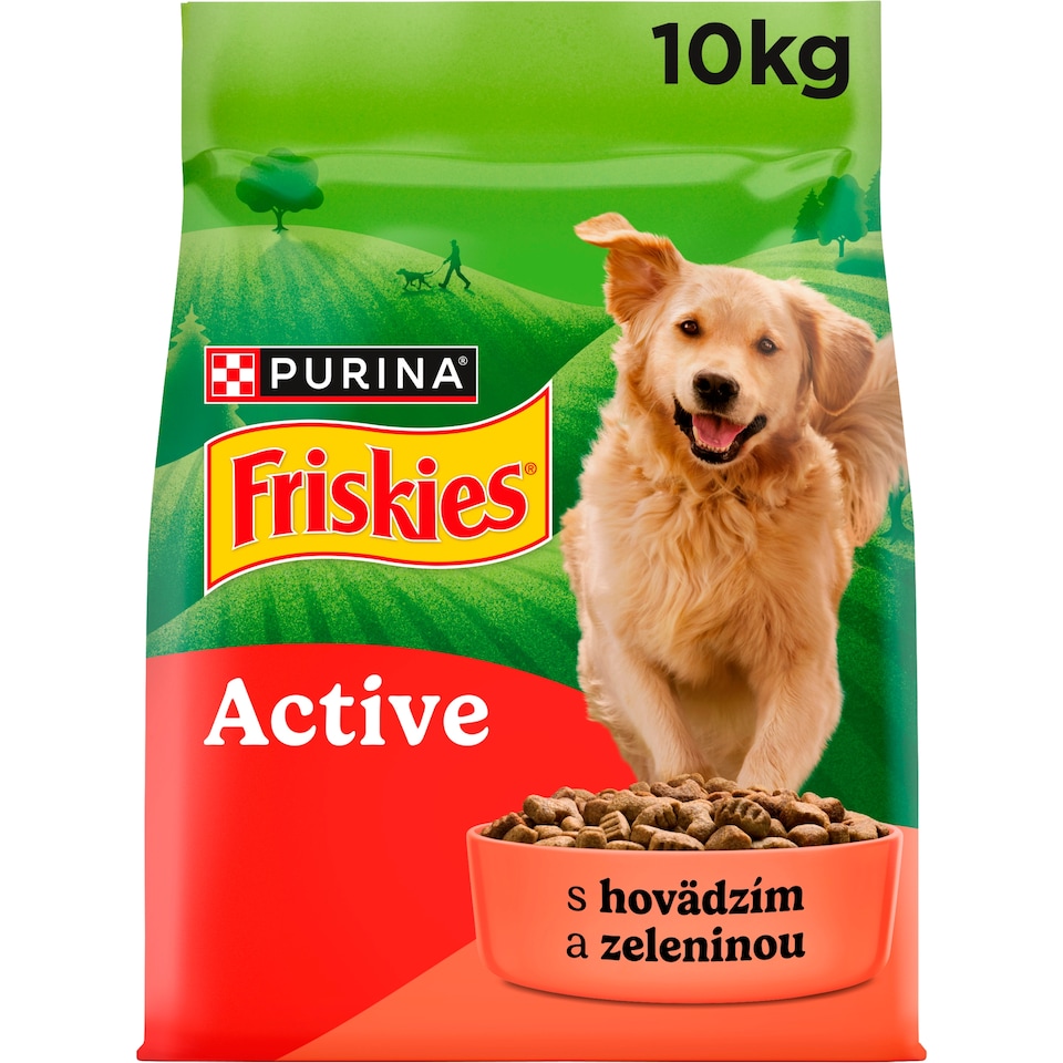 obrázok 1 z Friskies Active granule pre psov hovädzie 10 kg