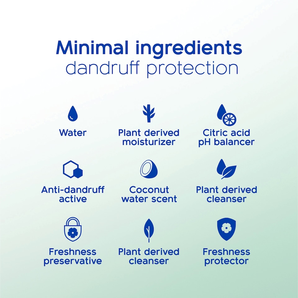 image 1 of Head & Shoulders Bare Pure Clean Anti Dandruff Shampoo 400Ml