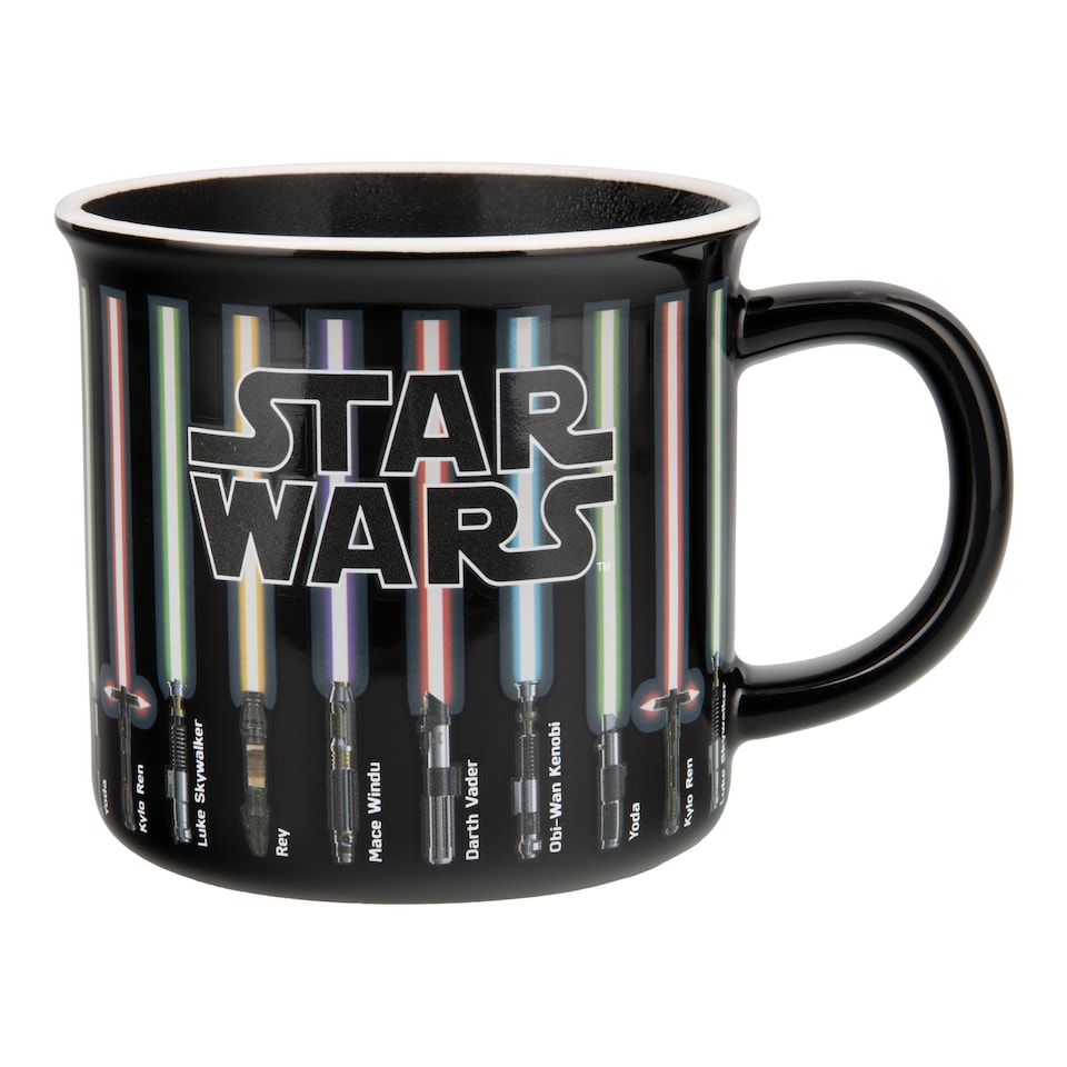 image 1 of Star Wars Heat Black Colour Change Lightsaber Mug