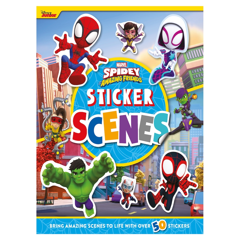image 1 of Spidey Amazing Friends Sticker Scenes