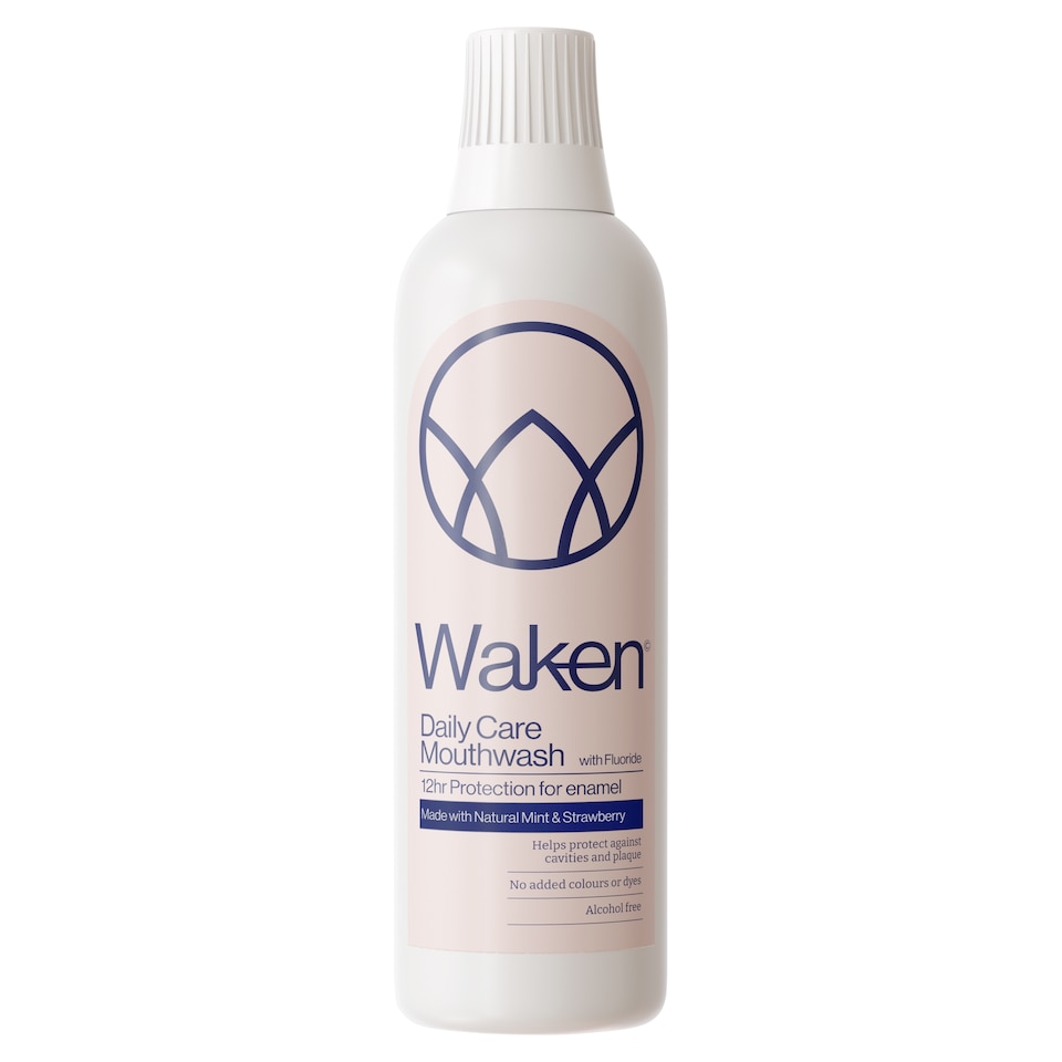 Waken Strawberry & Mint Mouthwash 500ml