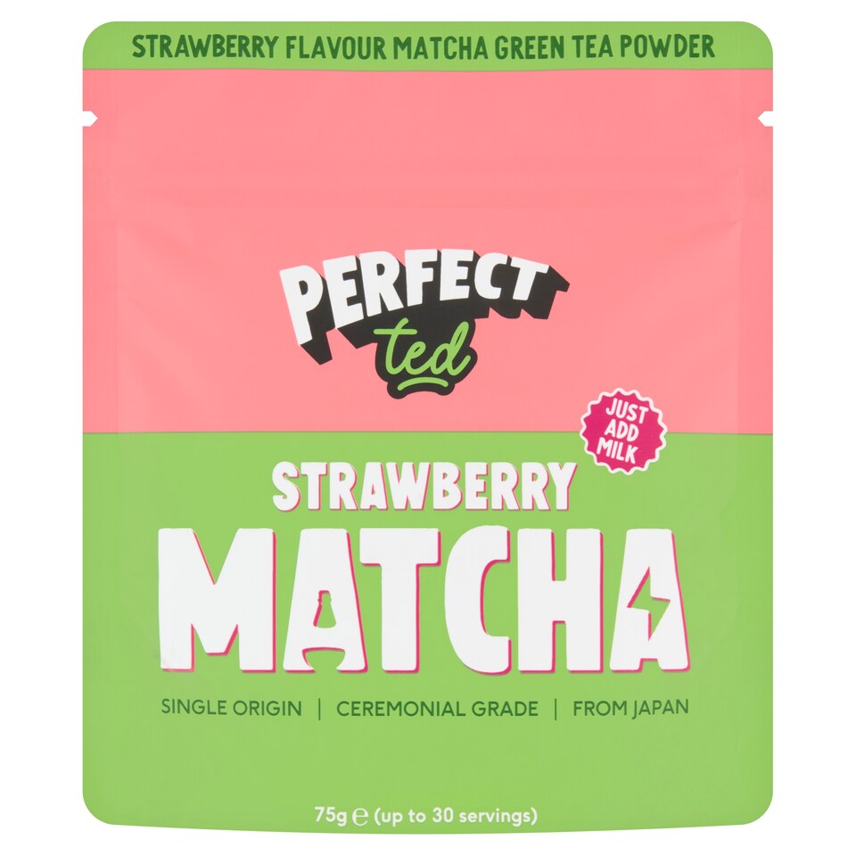 Perfect Ted Ceremonial matcha jahoda 75g