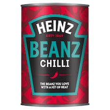 Heinz Baked Beans Fiery Chilli Beanz 390G