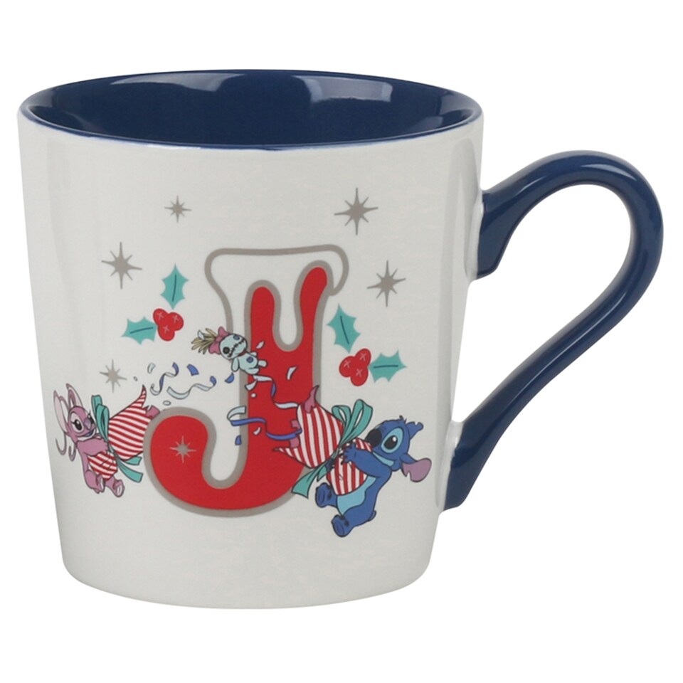 Tesco Disney Stitch Alphabet Mug J