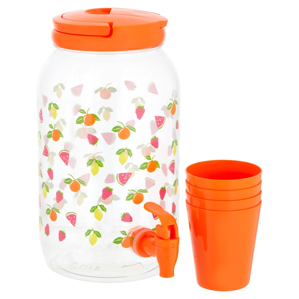 image 1 of Tesco Popsicle Fruit Drink Dispenser