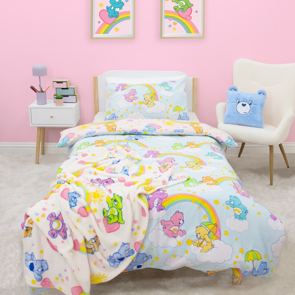 image 1 of Cloudco Care Bears Single Duvet Set 