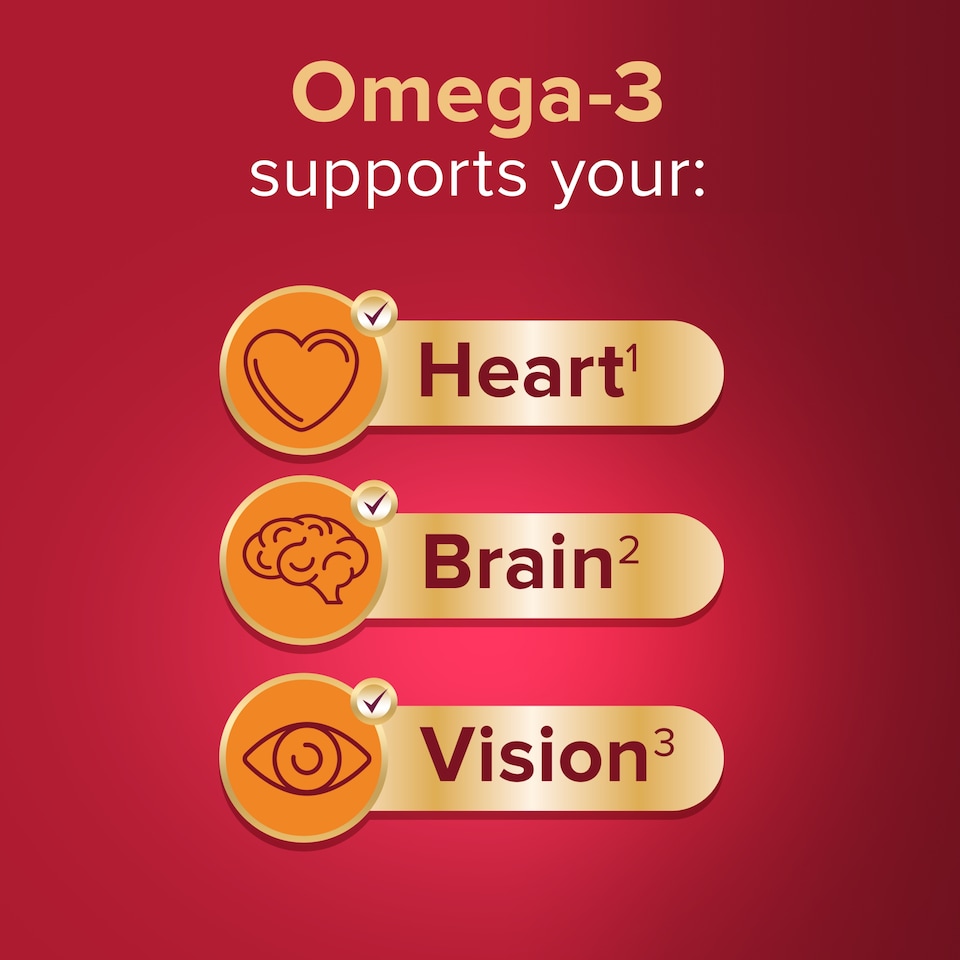 image 1 of Seven Seas Omega-3 & Immunity Fish Oil Capsules 30 Day Duo Pack