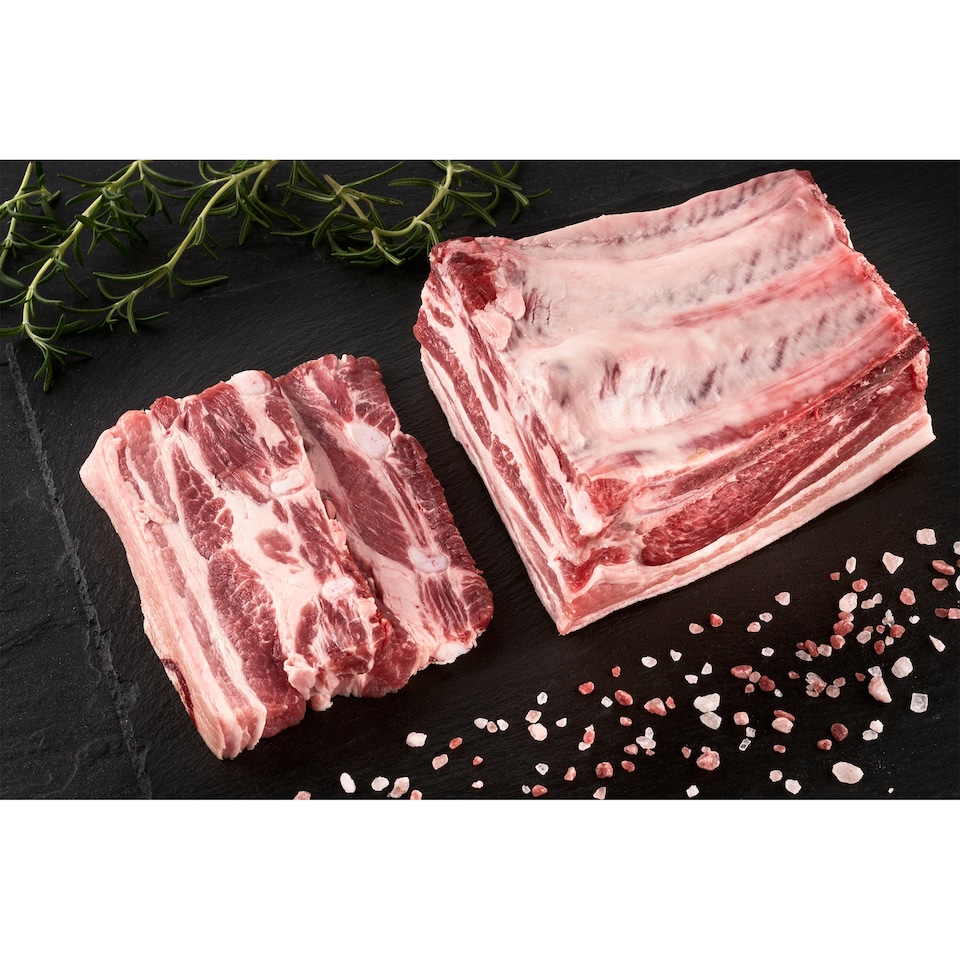 image 1 of Tesco Pork Flank with Bone