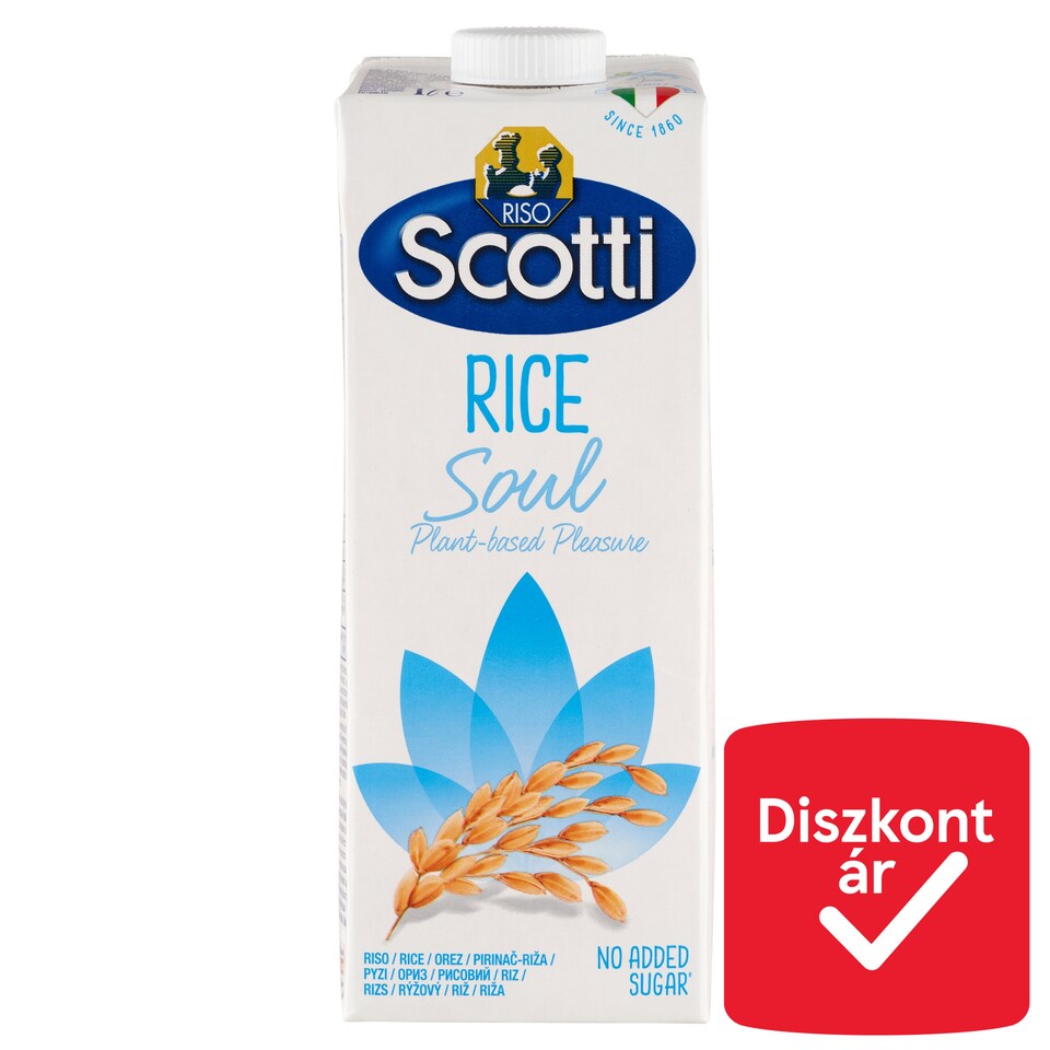 Riso Scotti rizs ital kalciummal és vitaminokkal 1 l  1. kép