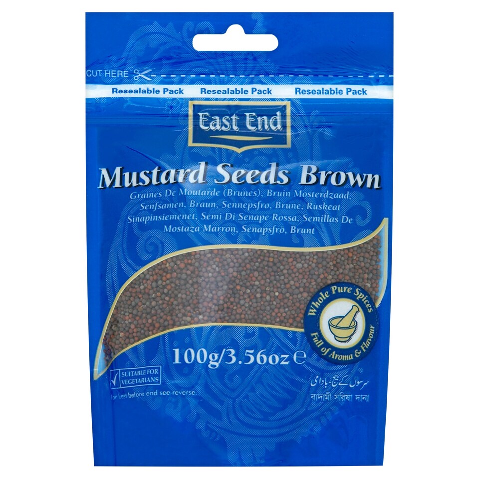 East End Mustard Seeds Brown 100G Tesco Groceries