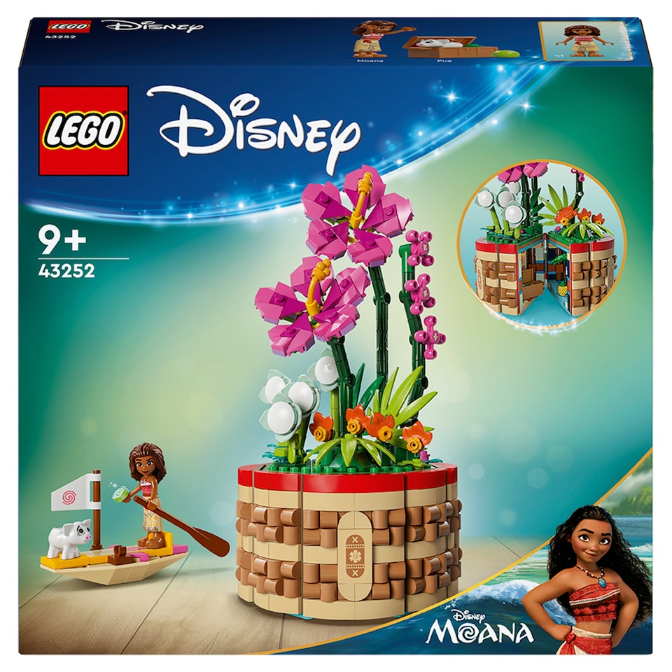 image 1 of LEGO Disney 43252 Moana's Flowerpot