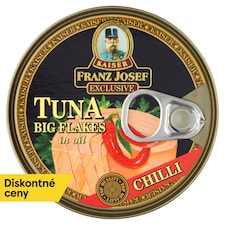 Franz Josef Kaiser Exclusive Tuniak kúsky v slnečnicovom oleji s chilli 170 g