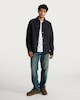 image 2 of The F&F Edit Cotton Blend Pocket Front Shacket in Navy